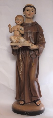 soška_Antonín_polyresin_cca40cm