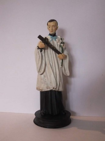 soška_Luigi Gonzaga_polyresin_cca14cm_160,-