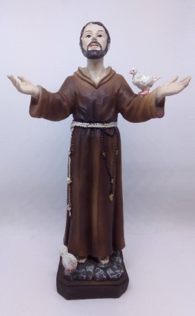 soška_František z Assisi_polyresin_20cm_380,-