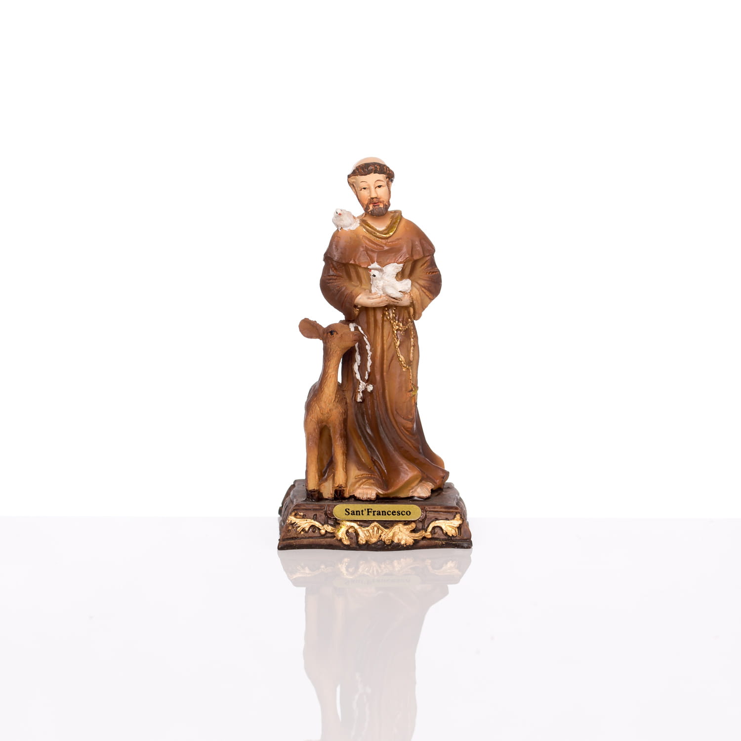 soška_František z Assisi_polyresin_11cm_180,-