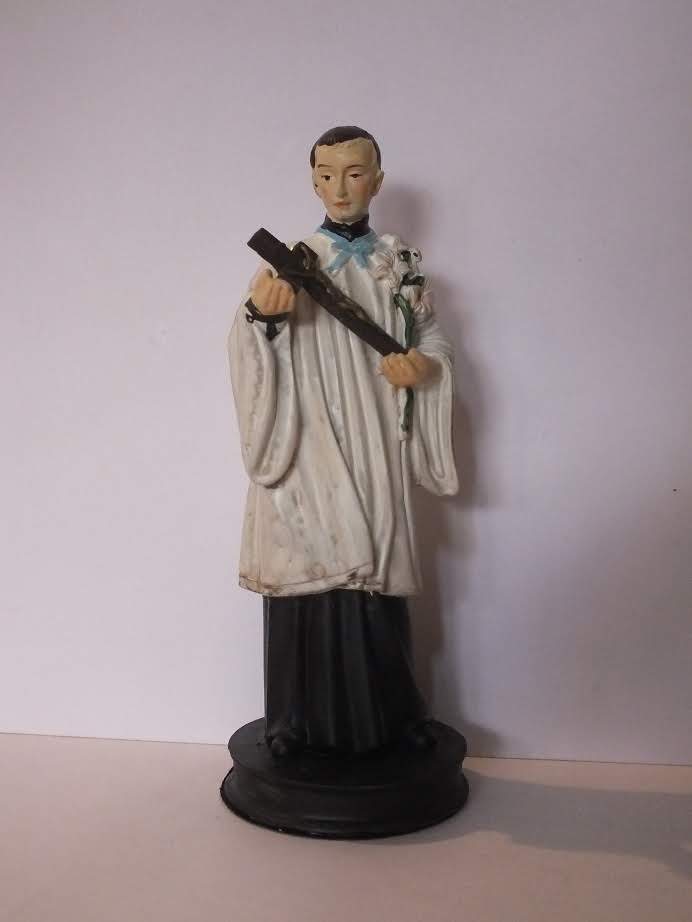 soška_Luigi Gonzaga_polyresin_cca14cm_160,-