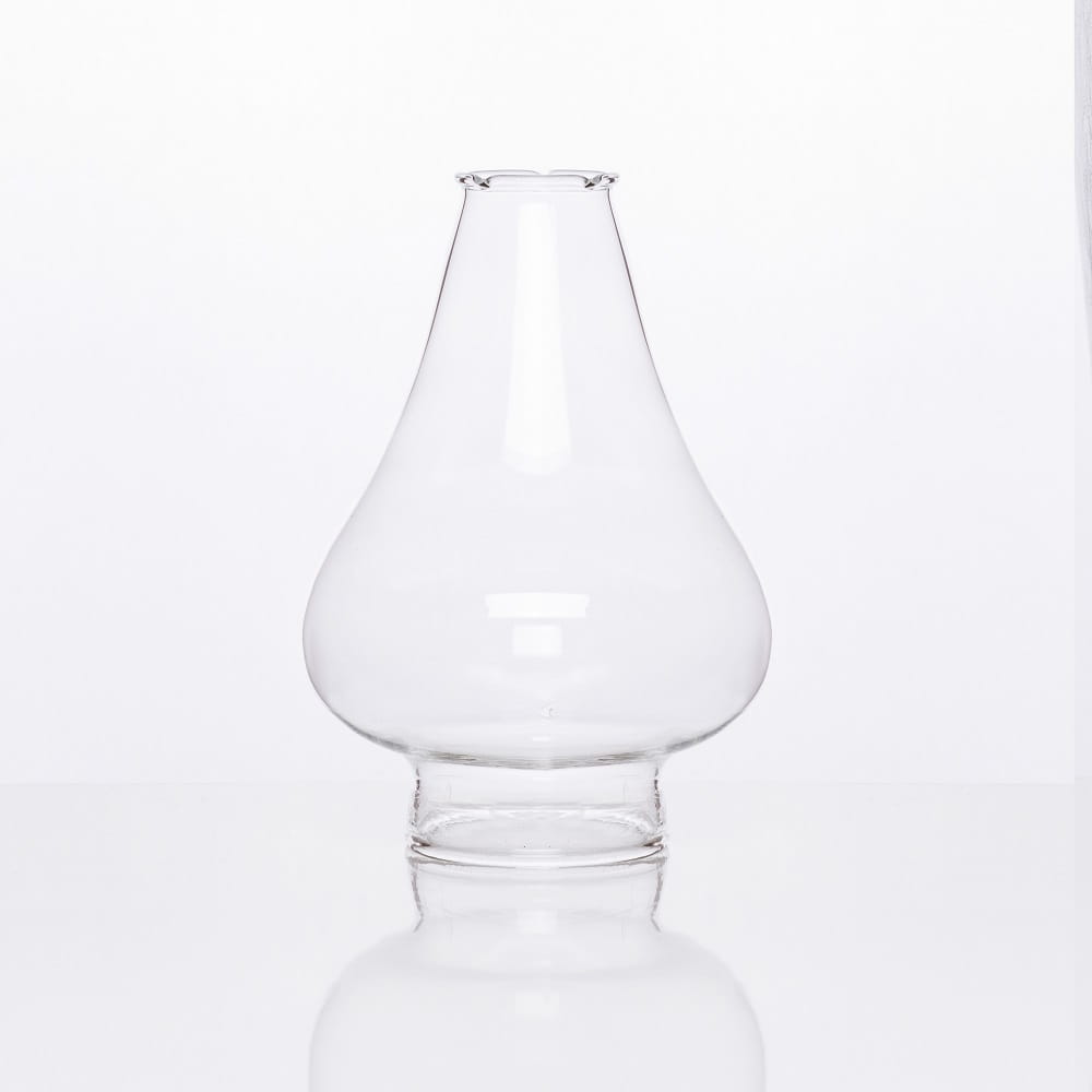 kryt na olejové svíce sklo výška17cm, dolní průměr 6,5 cm, horní 4cm